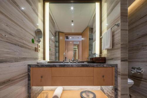 Ένα μπάνιο στο Qingshan Hotel Baotou