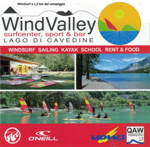 a collage of photos with people on sailboats in the water at Camping Daino in Pietramurata