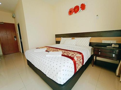 Кровать или кровати в номере Salak Boutique Hotel