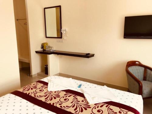Кровать или кровати в номере Salak Boutique Hotel