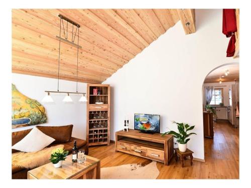 TV a/nebo společenská místnost v ubytování "Alpine charm" Comfortable holiday residence