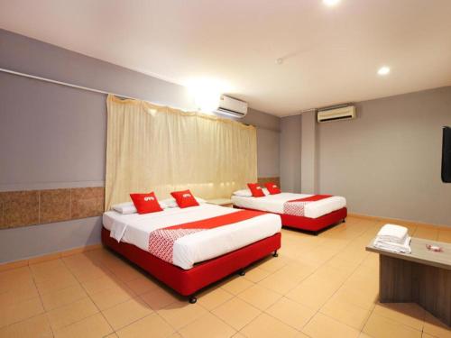 Katil atau katil-katil dalam bilik di OYO 89676 Hotel 22