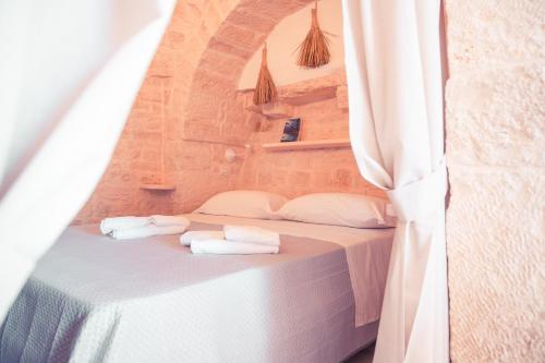 Koupelna v ubytování Profumi del Melograno Trulli Resort