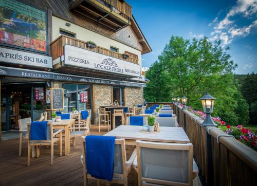 Restaurace v ubytování Hotel Friuli