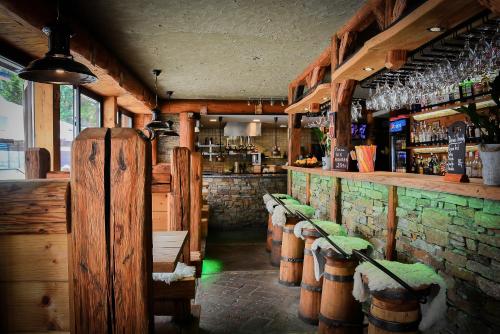 Lounge nebo bar v ubytování Hotel Friuli