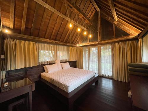 Ένα ή περισσότερα κρεβάτια σε δωμάτιο στο Cemagi Villas By GUMA Hospitality