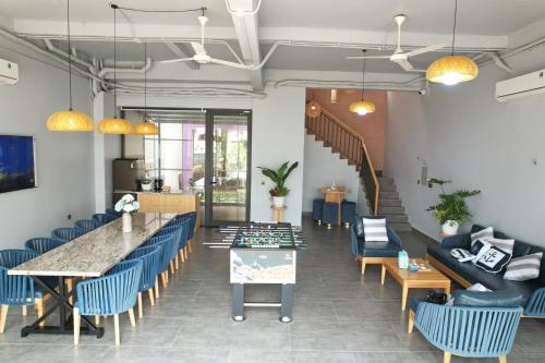 Posezení v ubytování Lamer Homestay