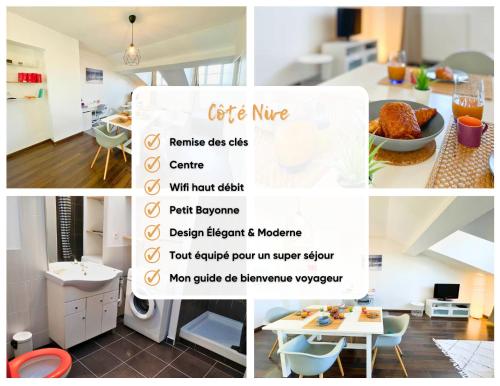 Photo de la galerie de l'établissement Côté Nive - Spacieux - Centre - Bord de Nive, à Bayonne