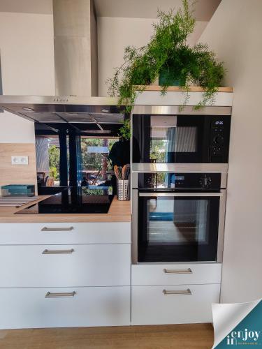 Dapur atau dapur kecil di Maison Elise