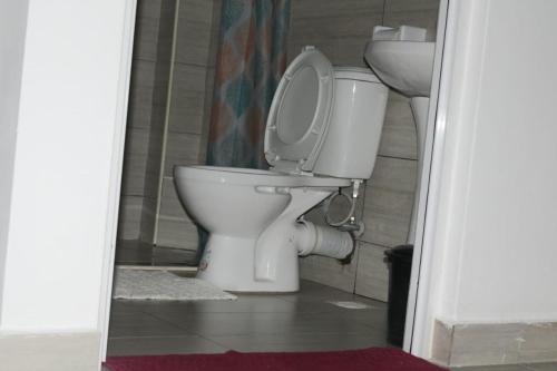 Koupelna v ubytování Koi Serenity Homes