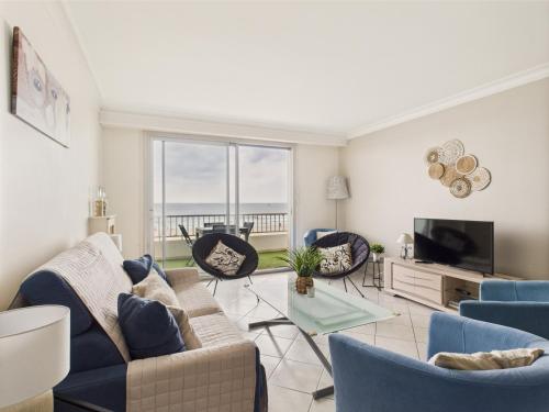 Vue mer - Appartement pour 6 - 5 m de la plage