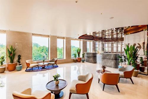 Un lugar para sentarse en Radisson Hotel Jamshedpur