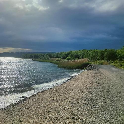 Paisaje cerca de este camping