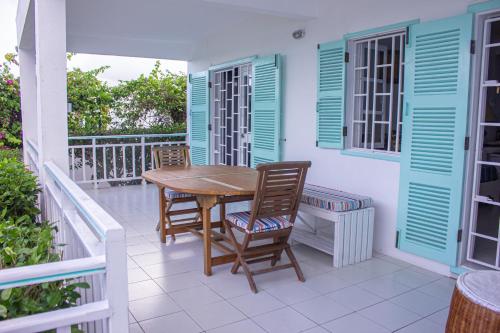 Balkón nebo terasa v ubytování Beachfront Appartment