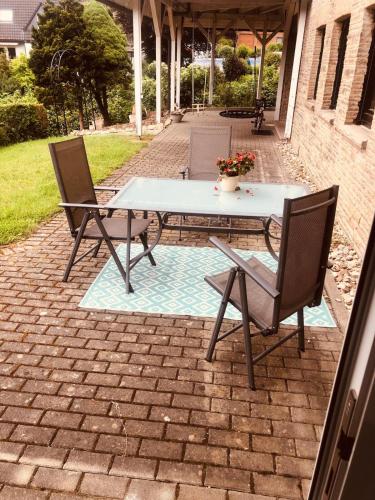 Patio nebo venkovní prostory v ubytování Das Tor zum Sauerland