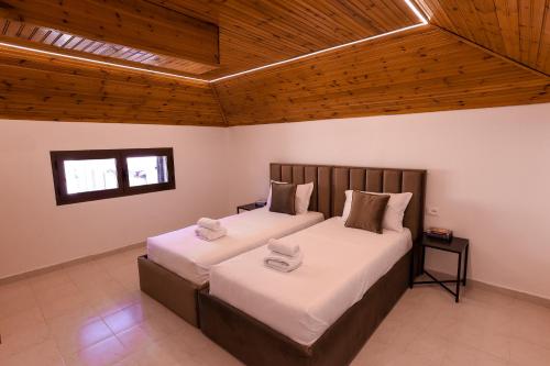 Ένα ή περισσότερα κρεβάτια σε δωμάτιο στο Private Villa With Garden And Comfort - Close To City Center