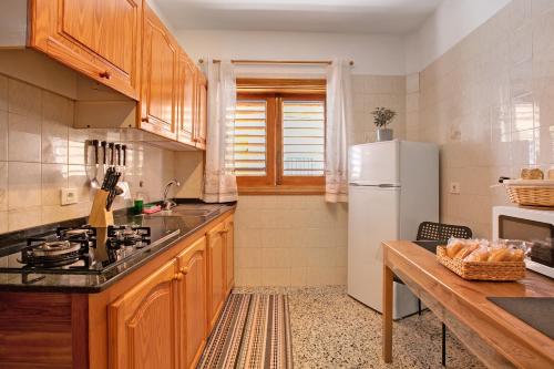 Η κουζίνα ή μικρή κουζίνα στο Casa Fefa