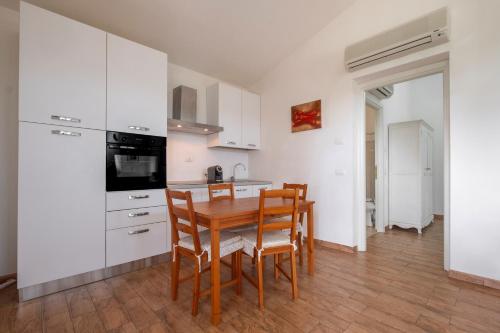 Küche/Küchenzeile in der Unterkunft Albergo Pietriccio Rosso