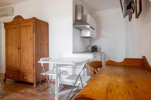 Küche/Küchenzeile in der Unterkunft Albergo Pietriccio Rosso