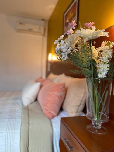 Katil atau katil-katil dalam bilik di Hostal Alto Ayre Salta