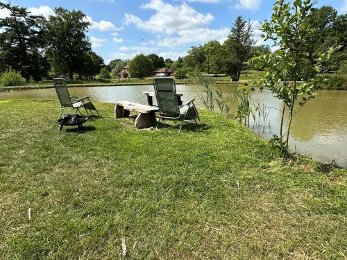 Mountbatten Shepherds hut & Buckhurst Shepherds hutにある庭