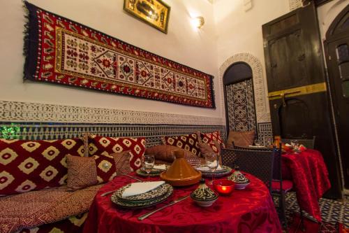 Zona de estar de Riad Taha