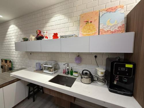 Dapur atau dapur kecil di Hello Joy 和乐居 4BR - Lopeng, Miri