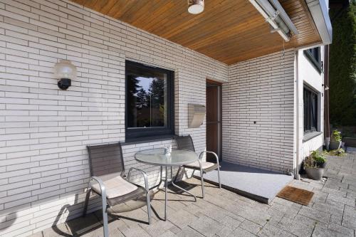 Kawasan patio atau luaran di Ferienwohnung Cakir