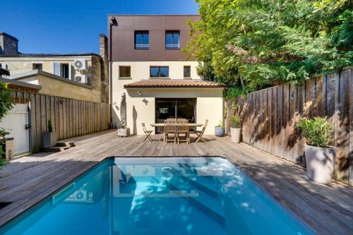 Beautiful house in Le Bouscat with pool & parking