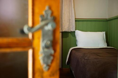 Katil atau katil-katil dalam bilik di Hotel Meissner Hof