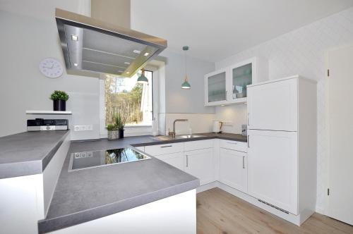 Dapur atau dapur kecil di Doppelhaushälfte twee