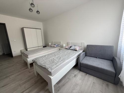 Zona de estar de LG Apartman Siófok