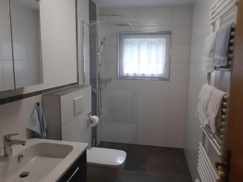 Koupelna v ubytování Ferienapartment Karle