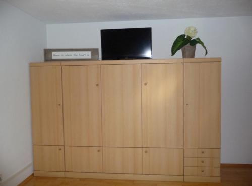 TV a/nebo společenská místnost v ubytování Gästehaus Reischmann