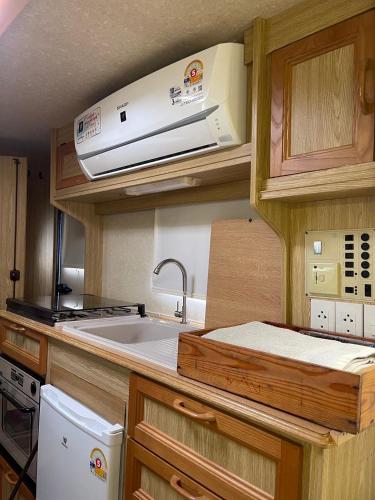 Dapur atau dapur kecil di Inthanon Mountain Camp