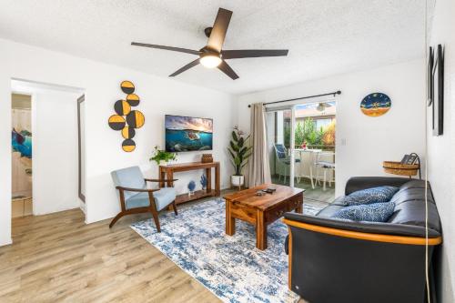 Posezení v ubytování Big Island Kona Kai D3 by Coldwell Banker Island Vacations