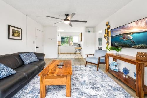 Posezení v ubytování Big Island Kona Kai D3 by Coldwell Banker Island Vacations