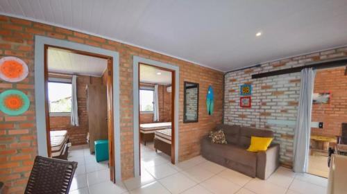 Χώρος καθιστικού στο Pousada Moçamba Dunas Beach