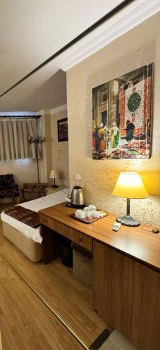 Postel nebo postele na pokoji v ubytování Hotel Ipekyolu