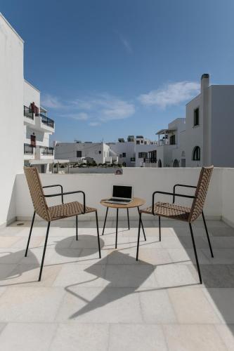 Posezení v ubytování Naxos Hotel Poseidon