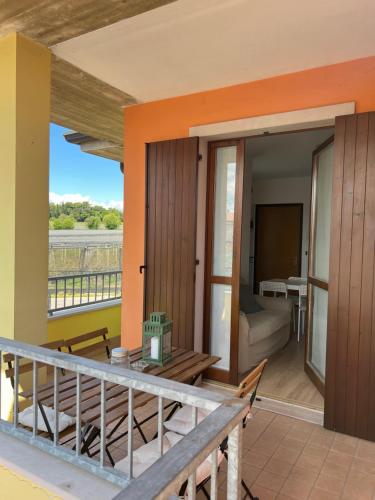 Casa Mayaにあるバルコニーまたはテラス