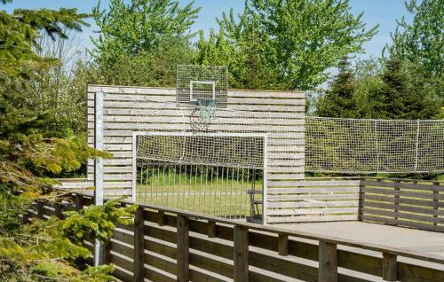 Taman di luar Amazing Home In Idestrup With Sauna