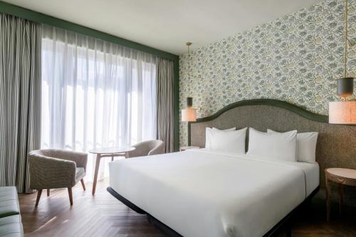 Posteľ alebo postele v izbe v ubytovaní AC Hotel Ciudad de Sevilla by Marriott