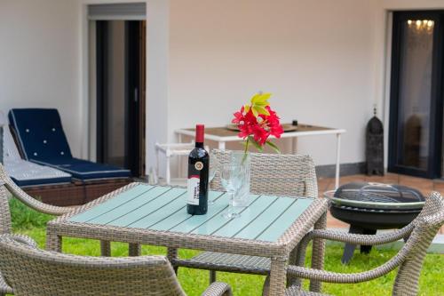 Posezení v ubytování Oasi relax