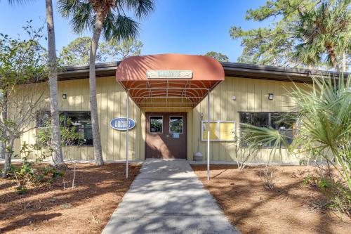 a building with a large metal dome over the door at 3 Mi to Nokomis Beach Resort Home in Florida in Nokomis