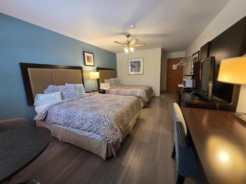 Ένα ή περισσότερα κρεβάτια σε δωμάτιο στο Shenstone Motor Inn and Restaurant