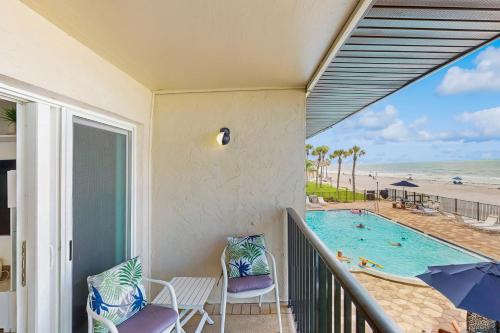 Balkón nebo terasa v ubytování Happy Fiddler 214