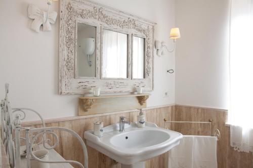 Koupelna v ubytování A Casa della Nonna
