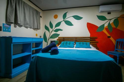 Cama o camas de una habitación en Argdivan Hostel