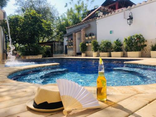 Bazén v ubytování Casa Bixa Hotel Boutique - Mayores de 12 años - nebo v jeho okolí